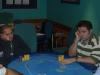 enjoying their poker