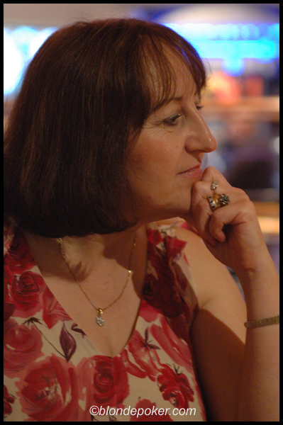 Mrs Red Ponders