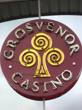 A Red Grosvenor Sign!