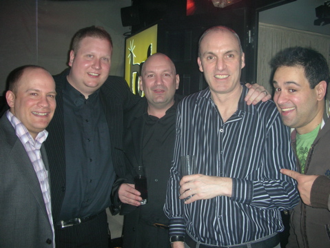 Jonathan Raab, Ben Callinan, Dave Mobbs, John Shipley & Roland de Wolfe